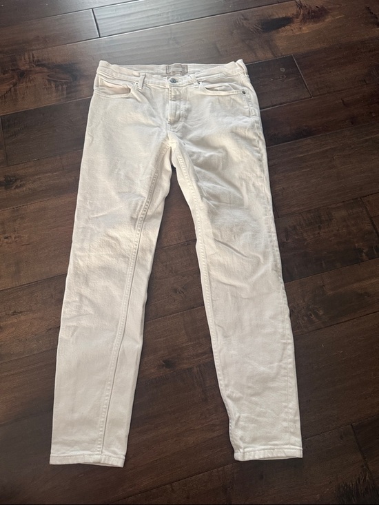 Everlane Denim - Everlane Cream mid rise jeans
